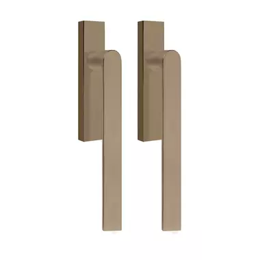 Hefschuifdeurbeslag PVD licht brons Arc Piet Boon PBA230PA Blind